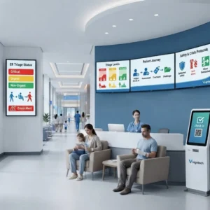 จอ Digital Signage โรงพยาบาล