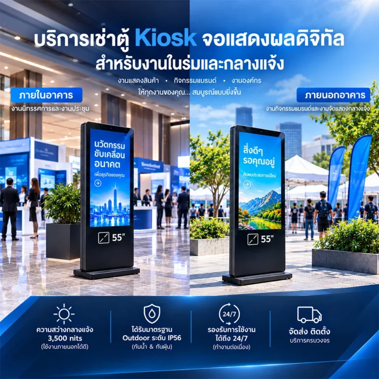 เช่าตู้ Kiosk Blog